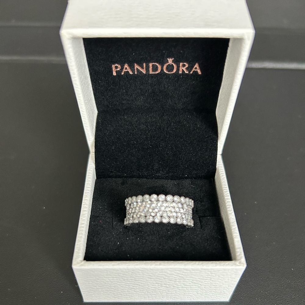 Pandora Lavish Sparkle Ring, Size 8
